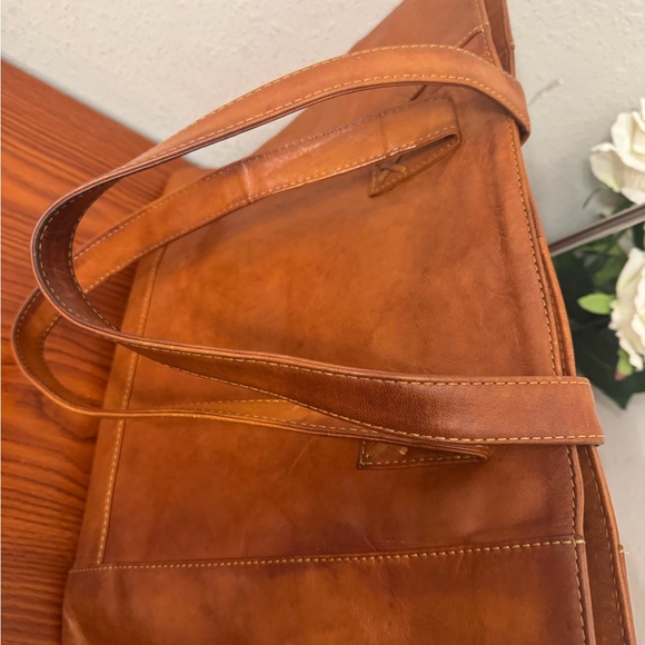 Noonday Collection Brown Leather Tote - Picture 11 of 16